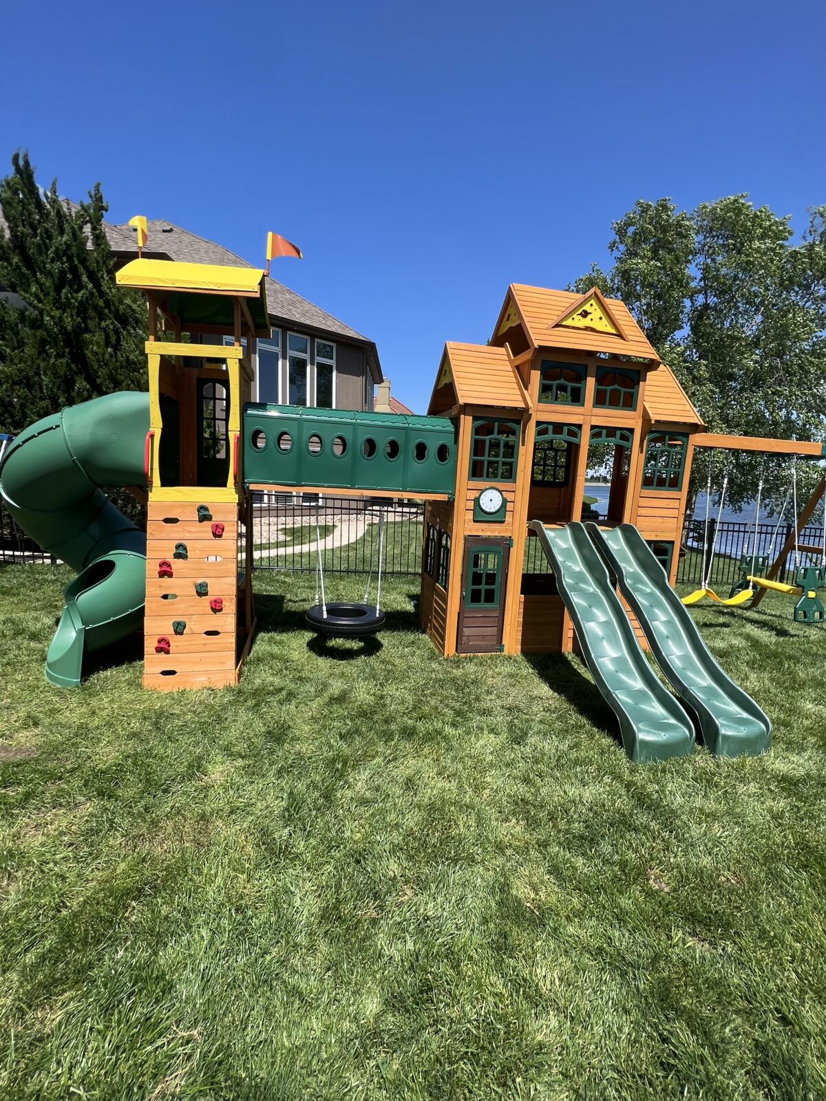 Bear Cave Lodge Playset Assembly Service in Kansas City